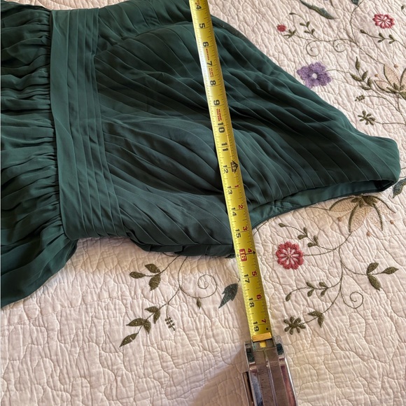 Azazie One-Shoulder Dress in Deep Teal - Picture 5 of 10